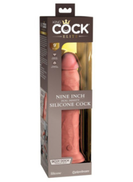 9" Dual Density Silicone Cock